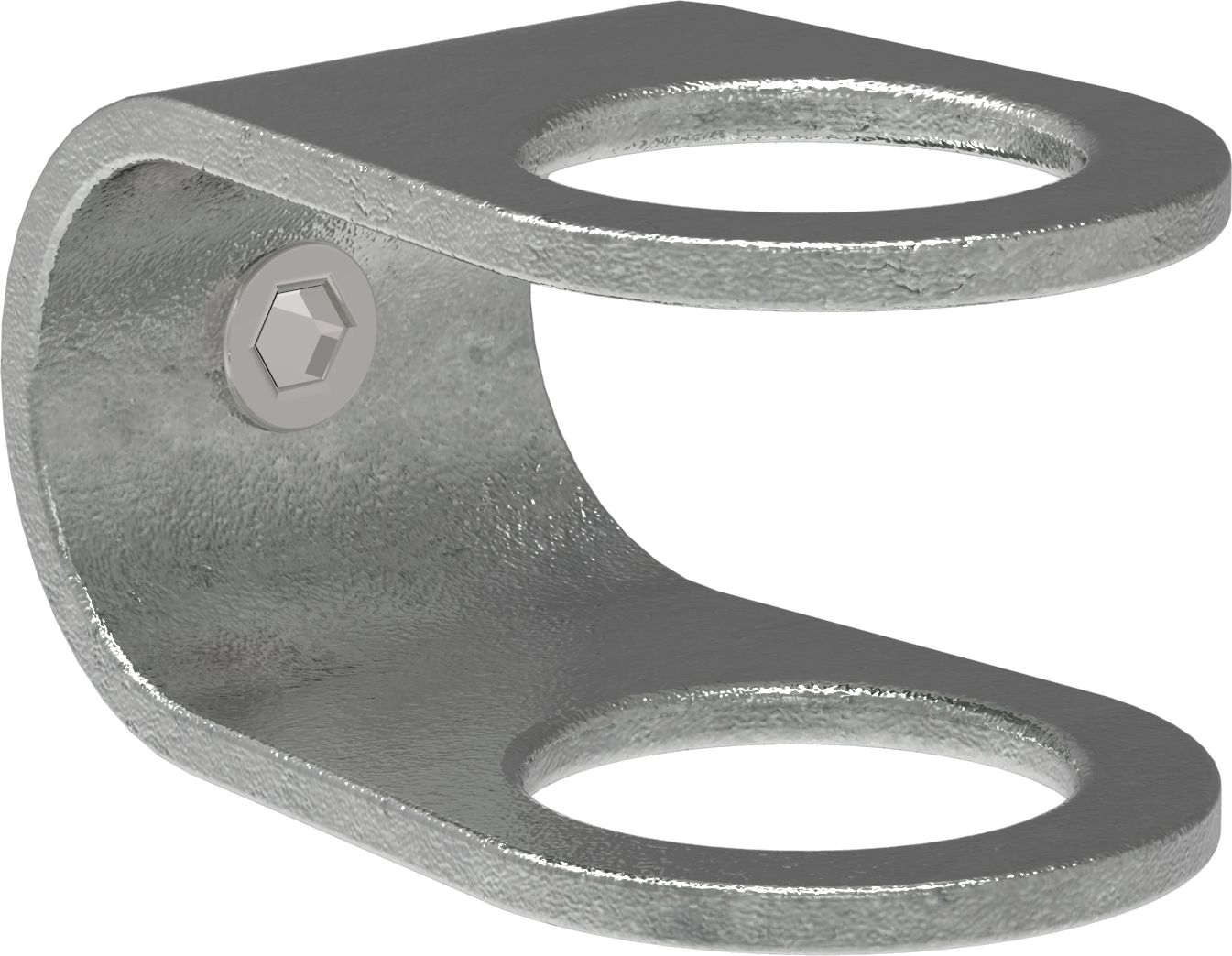 Rohrverbinder Kreuzstueck offen Ø 26-9 – 60-3 mm - Temperguss verzinkt - 160-160