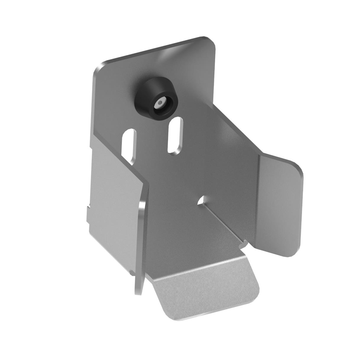 Auflaufschuh Stahl verzinkt fuer Profil 60 x 60 mm-89-11H15P60-A.4