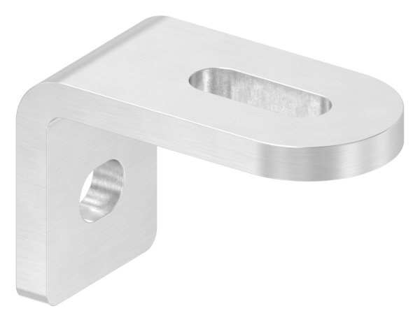 Winkel-Anschweisslasche Edelstahl V2A 60x40x30x6 mm mit Langloch-88-1154111-240G.90