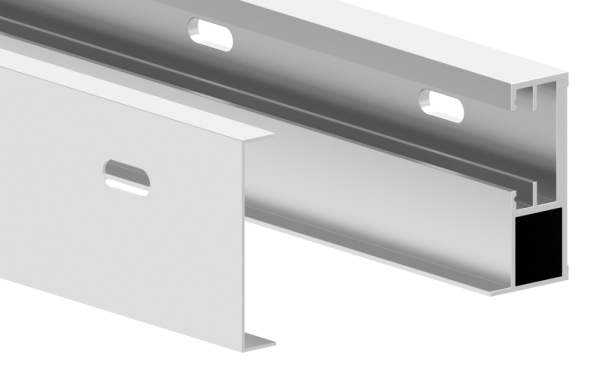 Profil-Set FLEX-MOUNT PRO fuer eleganza canopy Vordach 2000- 2100-2005 mm-88-11VDE-FLEX.2000