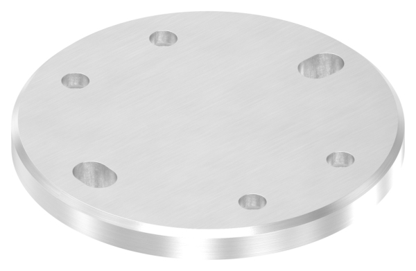 Ankerplatte Ø 120 mm fuer Spannring V2A-11-3071.4