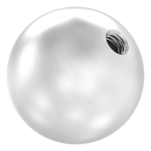 Hohlkugel Ø 40 mm mit Gewinde M8 V2A-11-4060.4