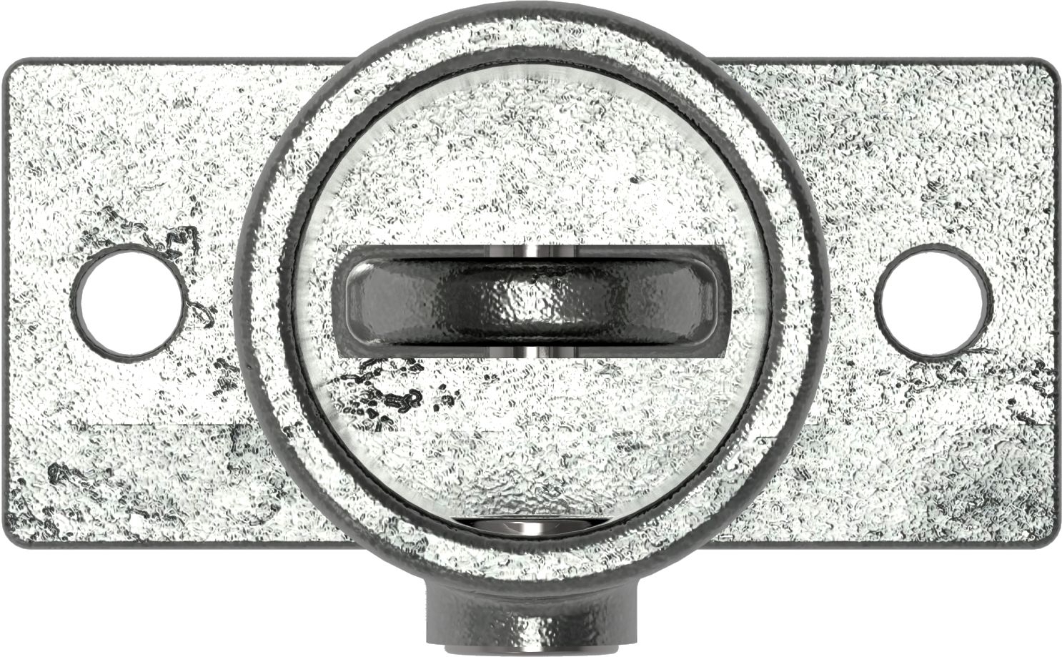 Rohrverbinder - Gelenkfuss - 169D48 - 48-3 mm - 1 1-2- - Feuerverzinkt u. Elektrogalvanisiert-169D48