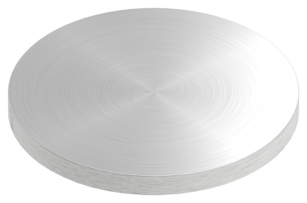 Ronde - Masse- Ø 100x8 mm - mit Rundschliff - V2A-11-2242R-8.4