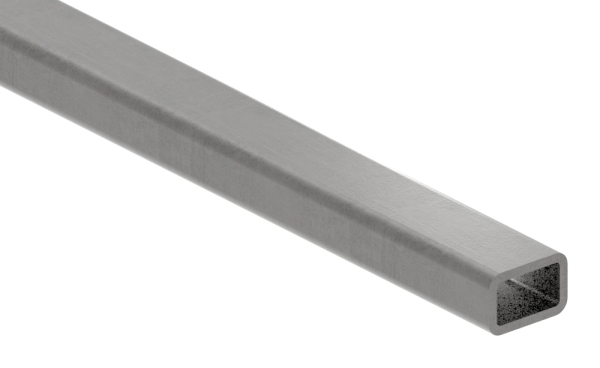 Rechteckrohr - Masse- 30x20x3 mm - Laenge- 6000 mm - Stahl S235JR- roh-30-2133.8