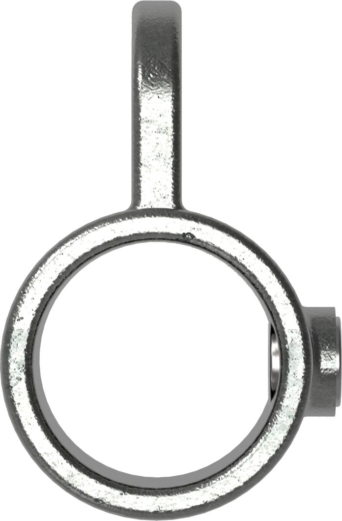 Rohrverbinder Gelenkauge einfach Ø 42-4 mm -1 1-4- - Temperguss verzinkt - 173MC42-173MC42