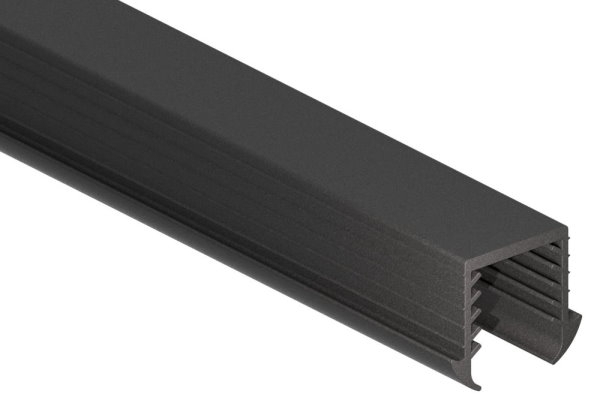 Keildichtung EPDM fuer Glas 16-76–17-52 mm- Nut 24x24 mm- L = 25 m-88-1160362-GU.25M