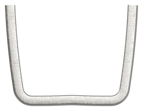 Bund - 1 Stueck - Material- 14x3 mm - Innenmass- 23x24 mm - Stahl -Roh- S235JR-30-6711.8