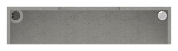 Abdeckrosette zweiteilig 109x109x25 mm fuer Vierkantrohr 40x40 mm V2A-11-2534-ZT.4
