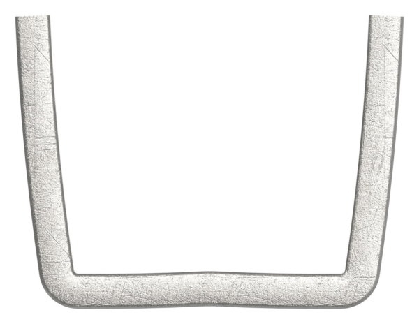 Bund - 1 Stueck - Material- 16x4 mm - Innenmass- 32x30 mm - Stahl -Roh- S235JR-30-6705.8