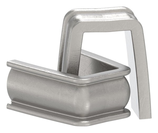 Bund - 100 Stueck - Material- 16x4 mm - Innenmass- 16x30 mm - Stahl -Roh- S235JR-30-6702-100.8