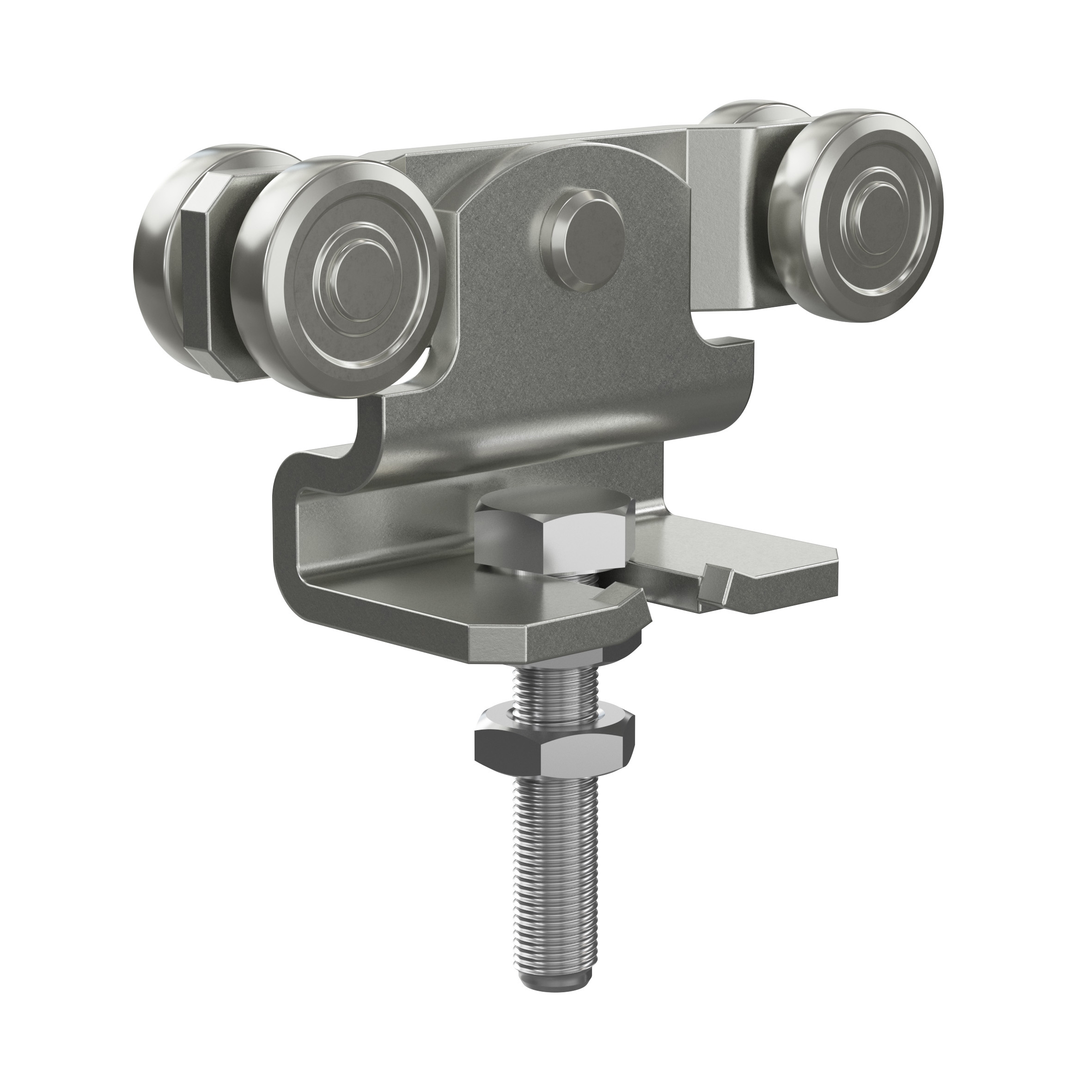 Doppelrolle Schiebetor MEA Gr- 2 verzinkt Ø 35 mm bis 400 kg 10336422-60-0097.7