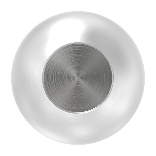 Kugel - Ø 20 mm - mit Sackloch- 10-2 mm - V2A Vollmaterial-11-4021.4