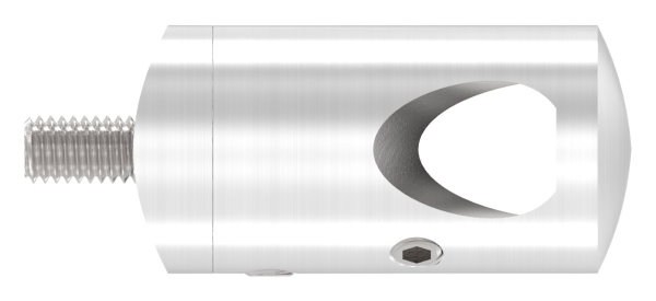 Querstabhalter Edelstahl V2A fuer Rohr Ø 42-4 mm- Bohrung Ø 12-2 mm- 90° Aussenecke-88-1150400-240A.AE