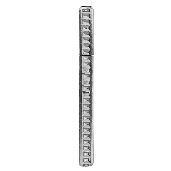 Vierkantstift fuer Tuerdruecker- Stahl verzinkt- 8x8x87 mm- schraeg-89-11D005ZN-A.4