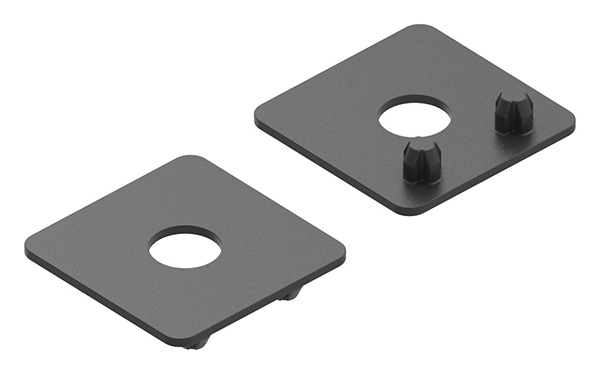Ersatz-Plastikplaettchen fuer Lochblechhalter Durchmesser 25 mm-PLAeTTCHEN25.0