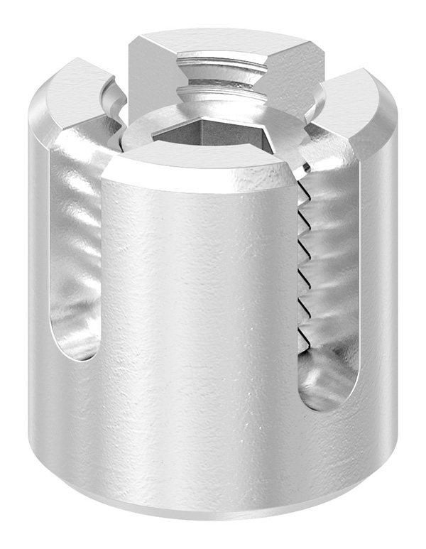 Kreuzklemme Edelstahl V4A fuer Seil Ø 4 mm fuer Aussen- und Kuestenbereich-88.11100071004
