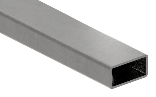 Rechteckrohr - Masse- 60x30x3 mm - Laenge- 6000 mm - Stahl S235JR- roh-30-2138.8