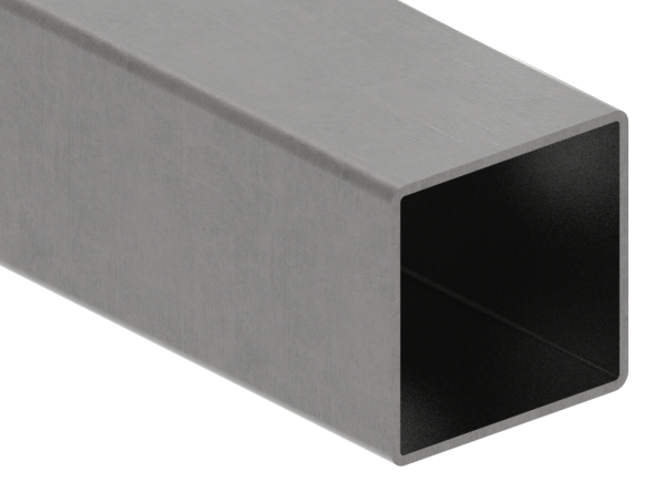 Quadratrohr - Masse- 80x80x3 mm - Laenge- 6000 mm - Stahl S235JR- roh-30-2131.8