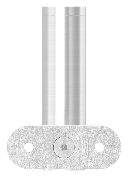 Handlaufhalter mit Halteplatte fuer flachen Anschluss V2A-11-2053.4