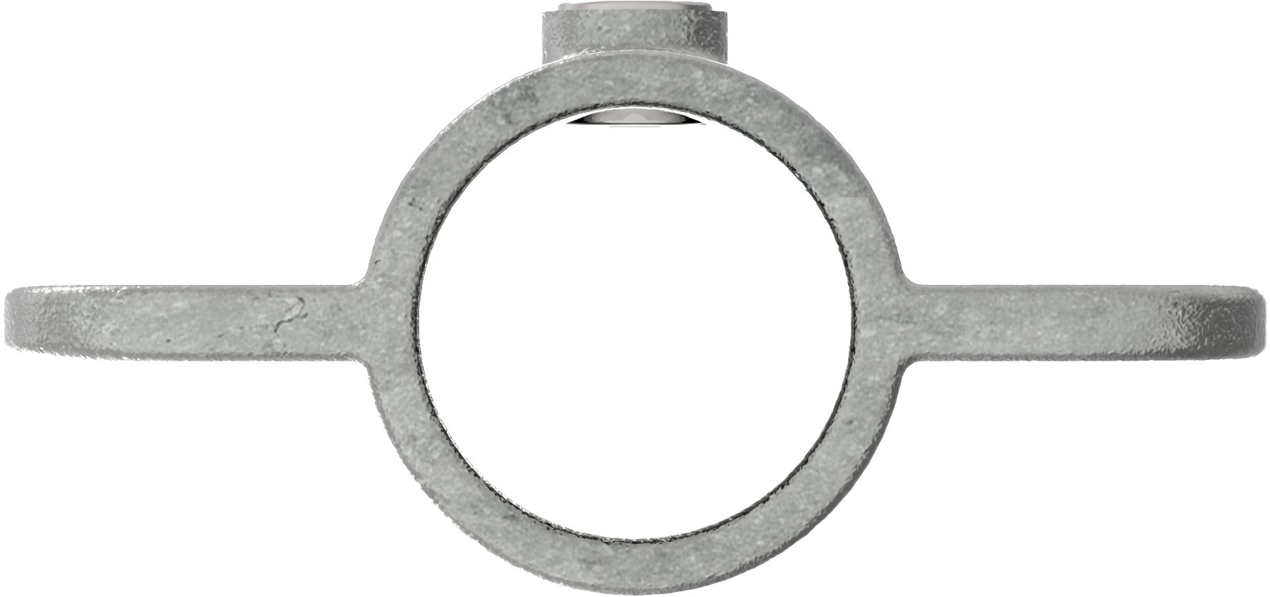 Rohrverbinder - Gelenkauge doppelt - 167MD48 - 48-3 mm - 1 1-2- - Feuerverzinkt u. Elektrogalvanisiert-167MD48