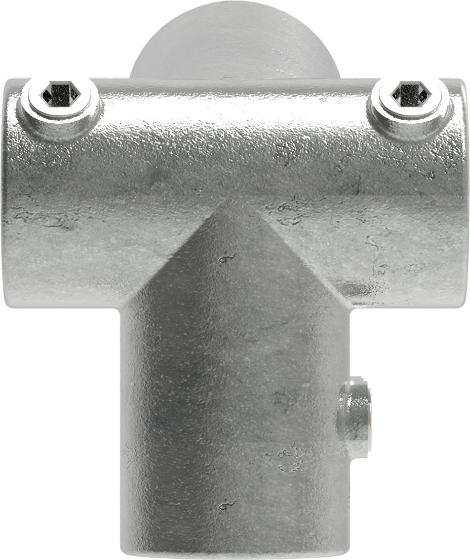 Rohrverbinder Traufenstueck 27-5° Ø 26-9 mm -3-4- - Temperguss verzinkt - 185A27-185A27