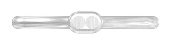 Designstab Edelstahl V2A Ø 12 mm H 950 mm geschliffen Korn 240-88-1156100.240