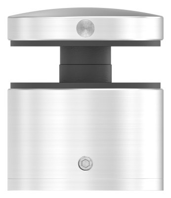 Glaspunkthalter Edelstahl V4A Ø 52 mm Klemmbereich 12-0-25-52 mm flach verstellbar-88-1160250.V4A