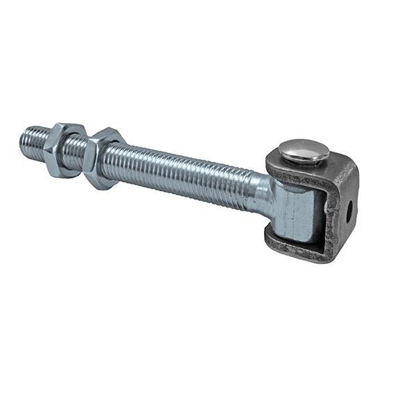 Verstellbares Torband M20 Stahl verzinkt L=185 mm mit U-Buegel 62-160 mm-89-11D467M20-A.4