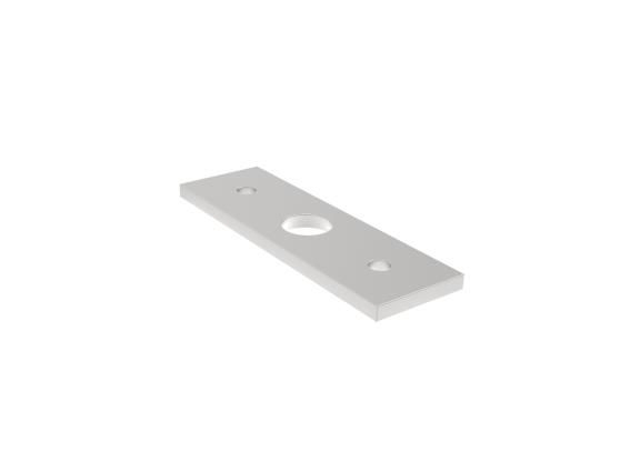 Montageplatte V4A 65 x 20 mm fuer LED Handlauf-89-11A14PDLED23X24-A.4
