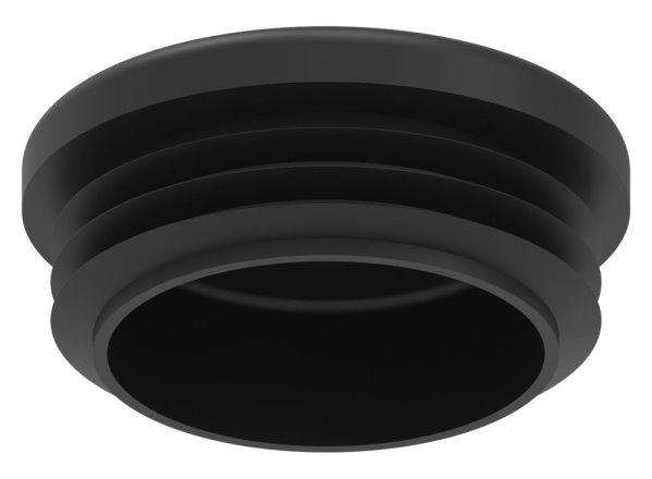 Einsteckkappe Kunststoff fuer Rundrohr Ø 42-4 mm Wandstaerke 2-5-4-0 mm schwarz-88-11177-43.3