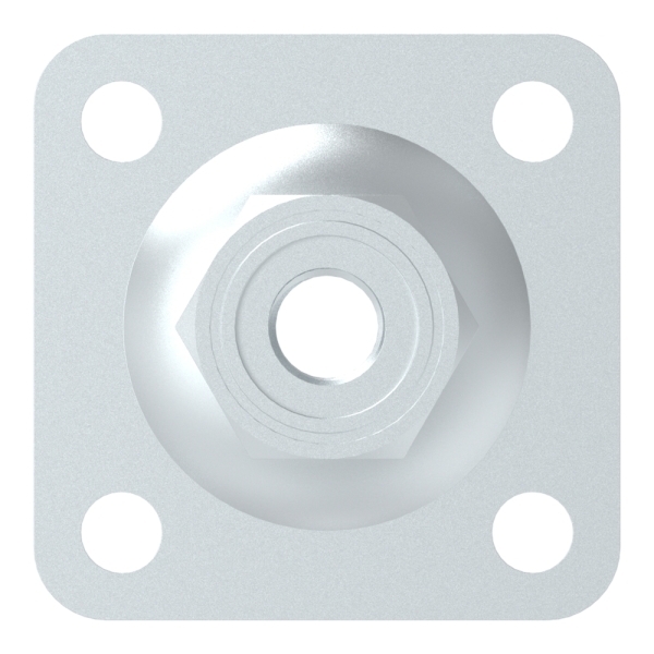 Verstellbare Mauerplatte fuer M16- verzinkt-88-11860-S.M16