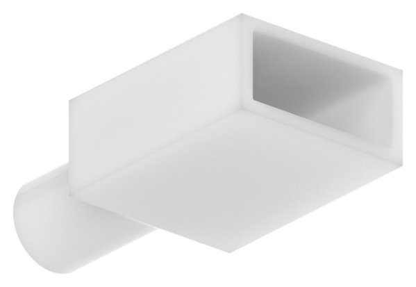 Endkappe Kunststoff fuer LED-Band IP65 Kabeldurchfuehrung-88-11LED-NU-ZU.06