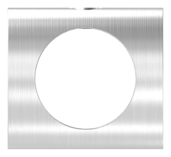 Querstabhalter Edelstahl V2A fuer Ø 14 mm Stab- Bohrung 14-2 mm- Montage zwischen Flacheisen-88-1150497.240