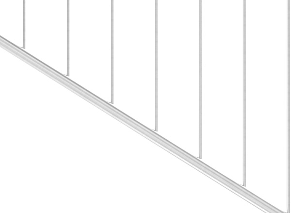 Rundrohr Ø 33-7 x 2-0 mm einseitig gelocht á 3 m Edelstahl-12-1022.4