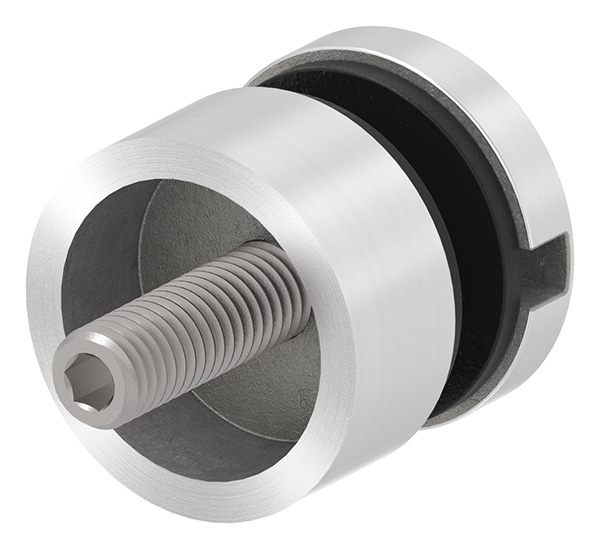 Glaspunkthalter Edelstahl V4A Ø 30 mm flach – Premium Punkthalter-10-5000.1