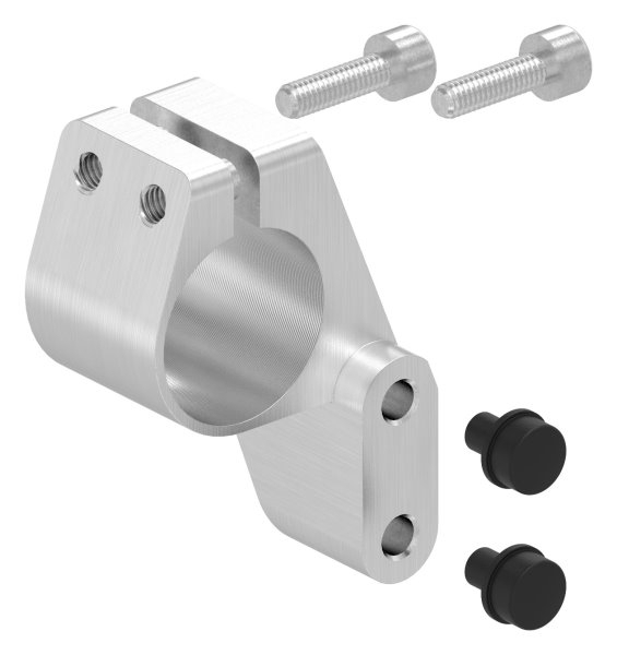 Stopper V2A fuer Rundrohr rechts fuer Einzelrollwaegen-88-1160812-240.R