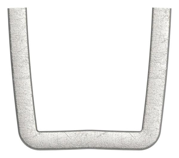 Bund - 1 Stueck - Material- 16x4 mm - Innenmass- 22x26 mm - Stahl -Roh- S235JR-30-6746.8