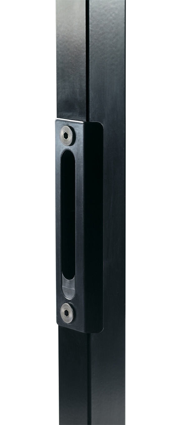 Ziergitteranschlag ALU roh fuer 40 mm Vierkantrohr Locinox kompatibel-88-1159625.ALU