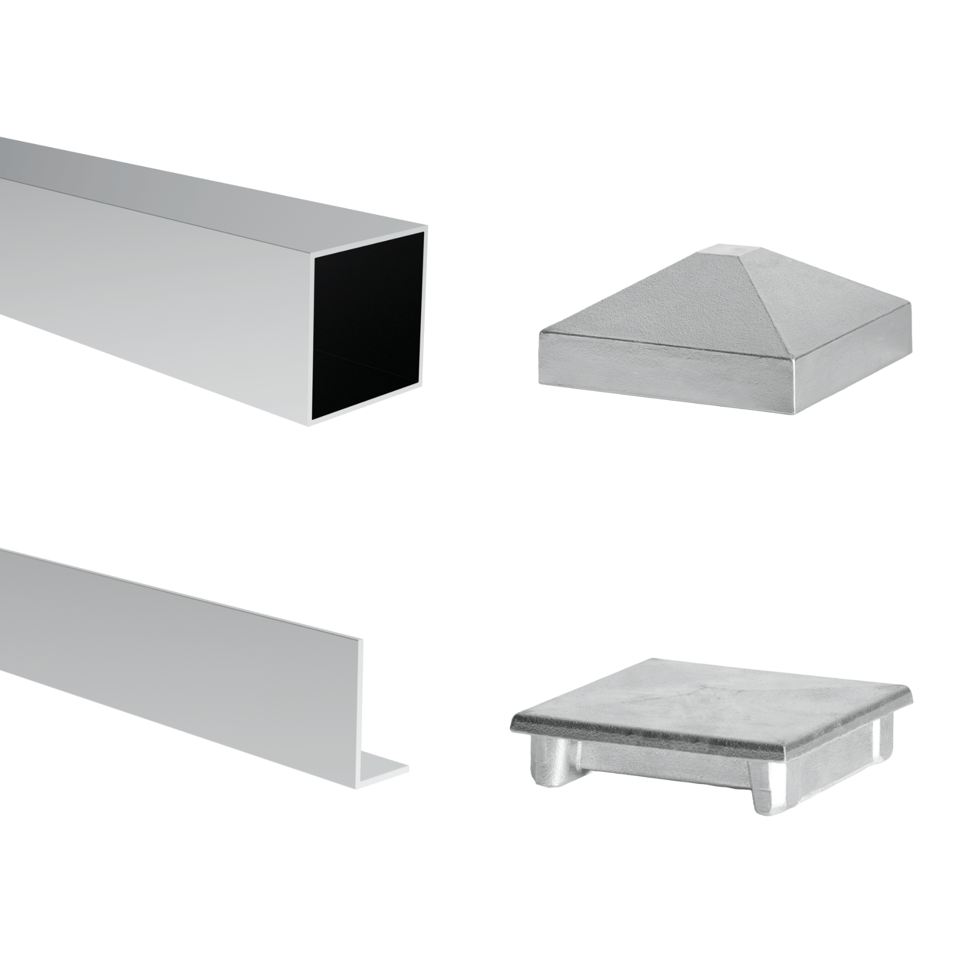 Profile aluminiowe surowe