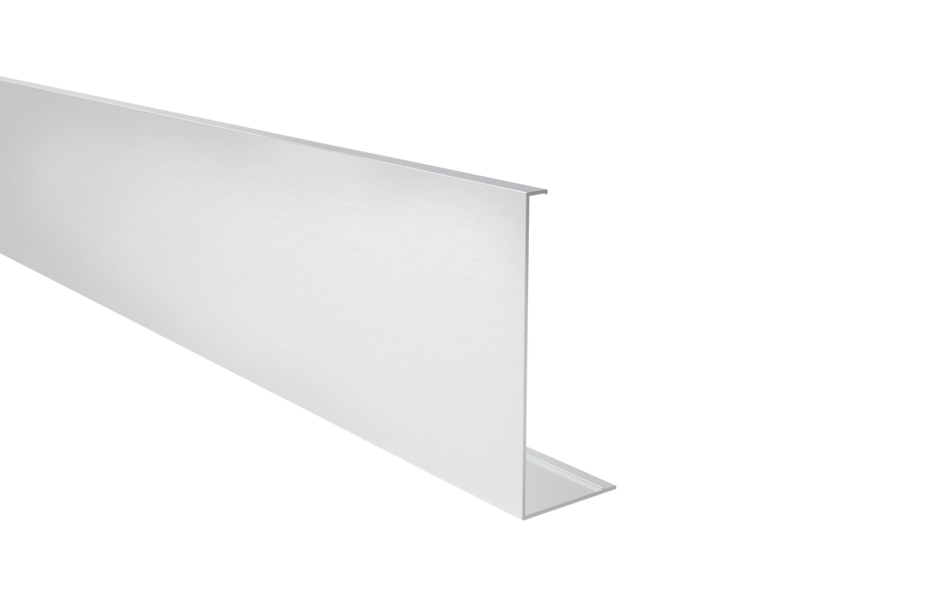 Abdeckleiste Aluminium 5000 mm fuer Hohlprofil AL-0005-UNO Satin-ELOX-89-11AL00475000SE-A.4