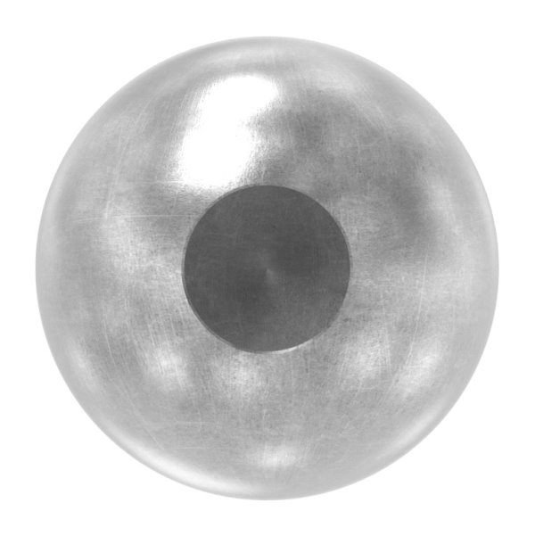Kugel Ø 40 mm - mit Sackloch 14-2 mm - Stahl S235JR- roh-30-2744.8