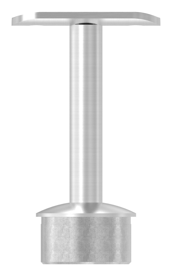 Handlaufstuetze V2A fuer 42-4x2-0 mm mit Halteplatte fuer Ø 42-4 mm-11-3805.4