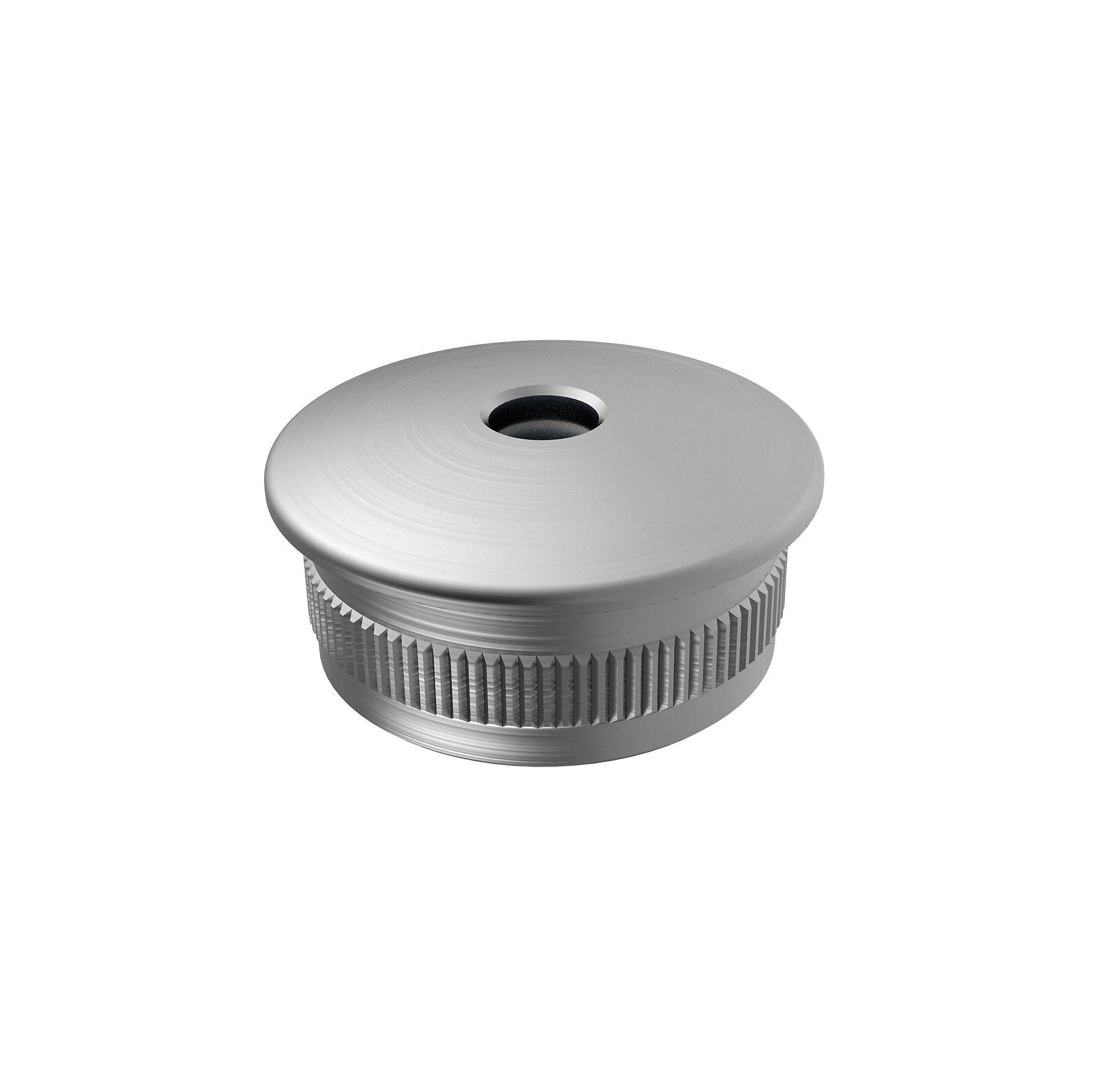 Endkappe Edelstahl AISI 304 D 33-7x2-0 mm mit Gewinde M8-89-11A5735233R-A.4