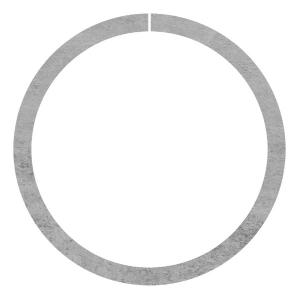 Ring - Material- 16x8 mm - Aussen-Ø 120 mm - Stahl S235JR- roh-30-1934-120.8