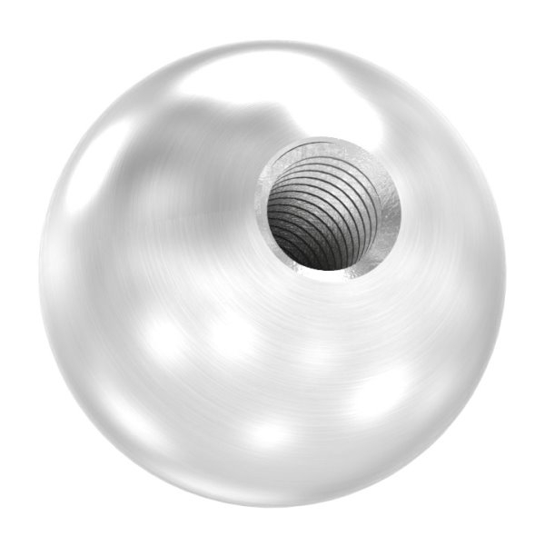 Vollkugel - Ø 20 mm - mit Gewinde M6 - V4A-11-4001.1