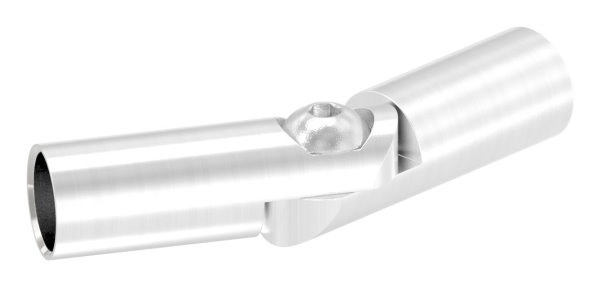 Rundstabverbinder V2A Ø 10 mm mit Gelenk 0-100°-11-1610.4