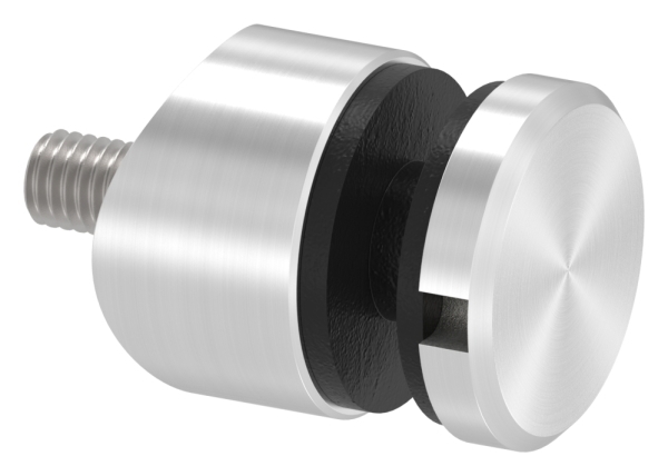 Glaspunkthalter Edelstahl V2A Ø 30 mm fuer Rohr Ø 48-3 mm Gewinde M8 fuer Glas 6-0-12-76 mm-88-1160191-240.48