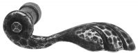 Tuerdruecker - Ausrichtung- rechts - Masse- 135x50x70 mm - Stahl S235JR-30-3263.8