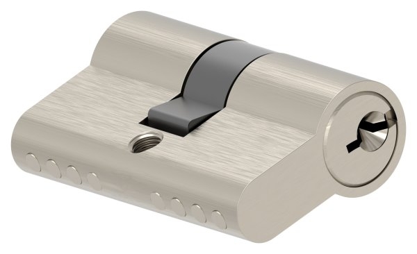Zylinder Edelstahloptik 50 mm mit 3 Schluessel-11-3951.2